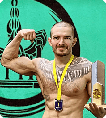 Денис з нагородами