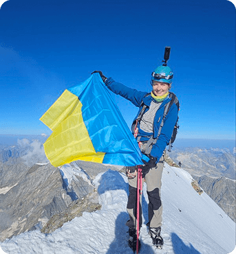 Наталія в снігах