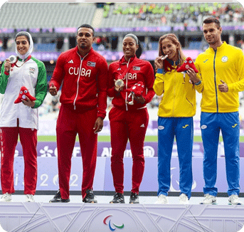 Оксана отримала медаль