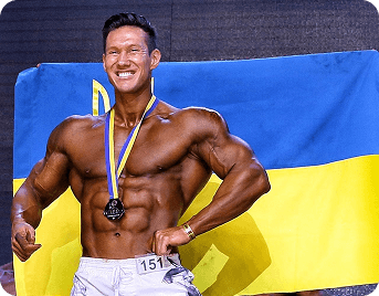 Володимир з медаллю