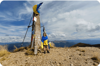 Юлія на вершині