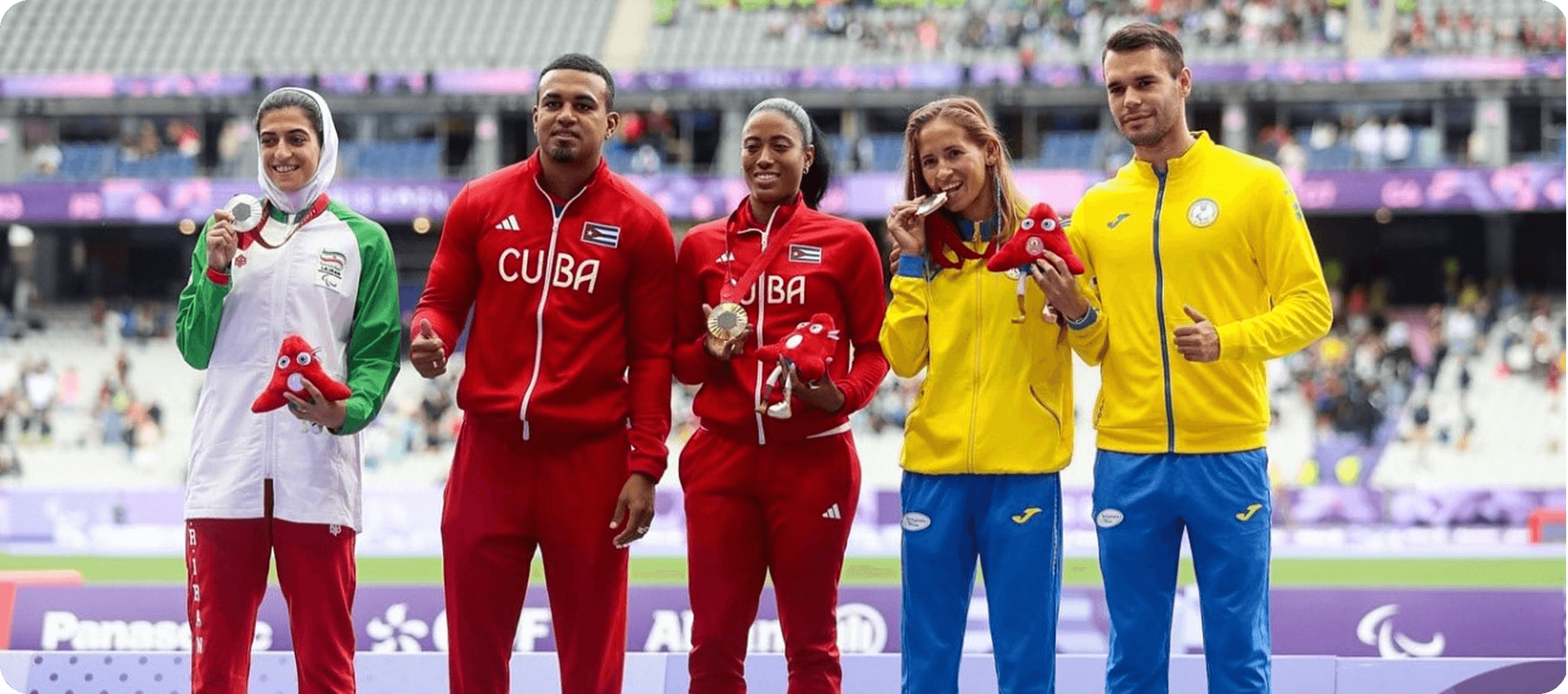 Оксана отримала медаль