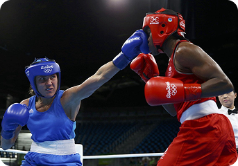 бій Тетяни Коб на Олімпіаді