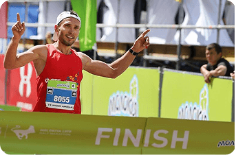 Володимир на фініші